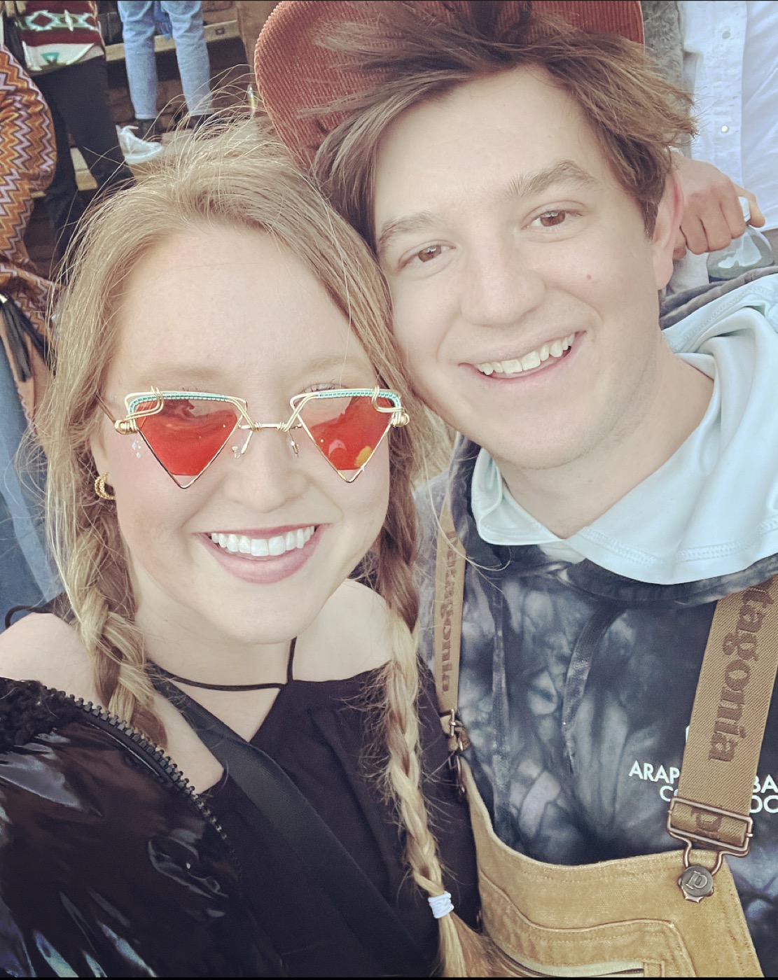 Diana and Robbie in the early days